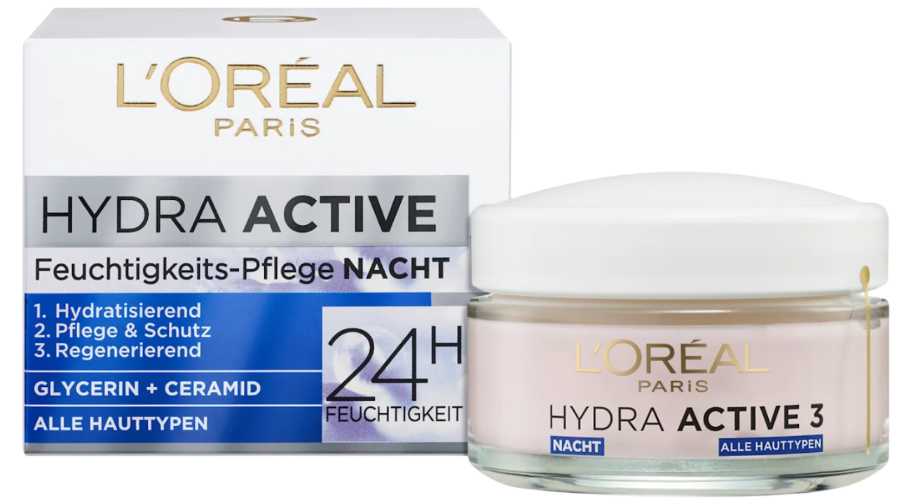 სახის კრემი ღამის Hydra Active 3